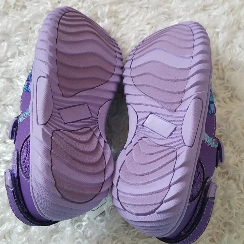 Girl's Comfy Purple Sandals